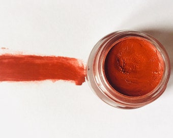 Santa Sangre -- .25 oz -- Natural Lip & Cheek Tint -- Long-lasting, sheer pigment that is good for your skin!