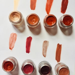 Tangerine .25 oz Natural Lip & Cheek Tint Long-lasting, buildable pigment that is good for your skin image 7