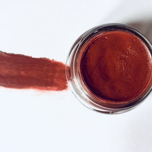 Carnelian -- .25 oz -- Natural Lip & Cheek Tint -- Long-lasting, buildable pigment that is good for your skin!