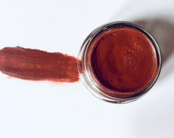 Carnelian -- .25 oz -- Natural Lip & Cheek Tint -- Long-lasting, buildable pigment that is good for your skin!