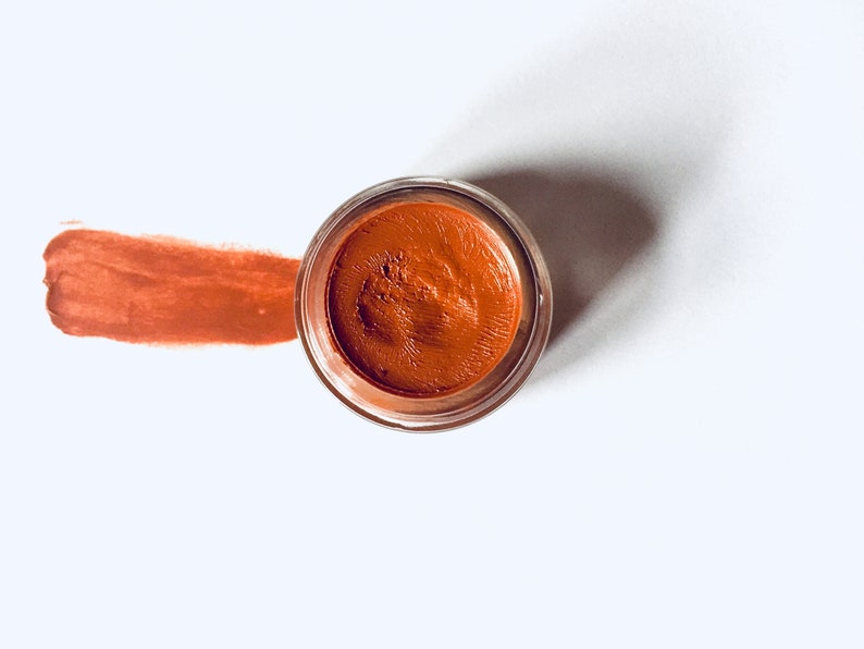 Tangerine .25 oz Natural Lip & Cheek Tint Long-lasting, buildable pigment that is good for your skin image 5
