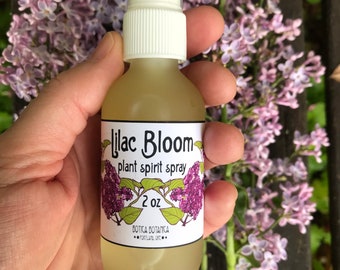Lilac Bloom — Plant Spirit Spray — 2 oz — Lilac Fragrance. Lilac Flower Essence. Lilac Tincture. Plant Magic.