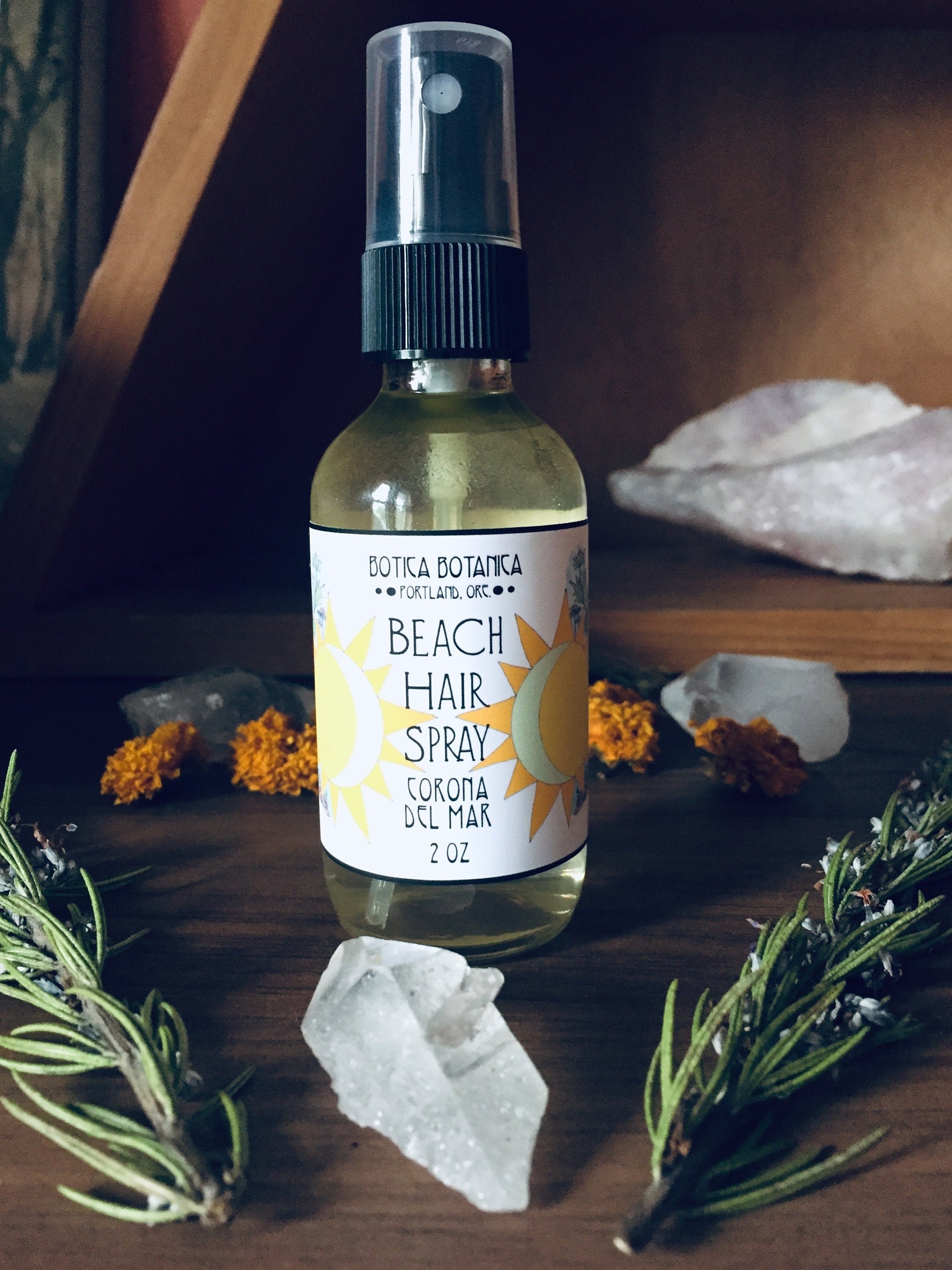 Corona Del Mar Beach Hair Spray Dead Sea Salt 2 Oz - Etsy Corona Del Mar Beach Hair Spray Dead Sea Salt 2 Oz - Etsy