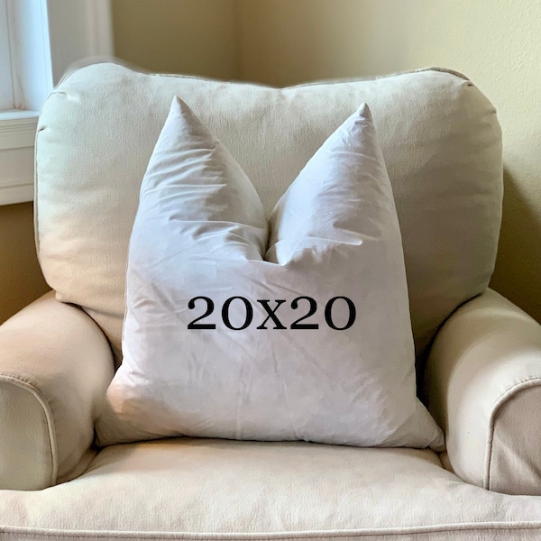 100 Cotton Filled Pillows Etsy