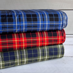 Green, Red, Blue Dads Plaids by Windham Fabrics - Cotton Fabric by the Yd, 1/2 yd, 1/4 yd, and Fat Quarter