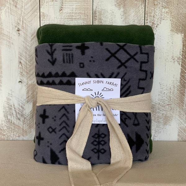 No Sew Fleece Blanket Kits Etsy