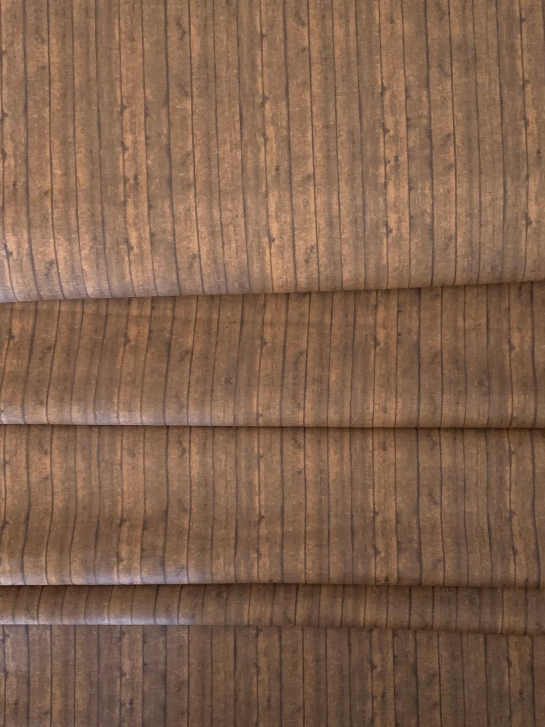 Wood Grain Fabric Rust Brown Barn Board Fabric Landscape Fabric