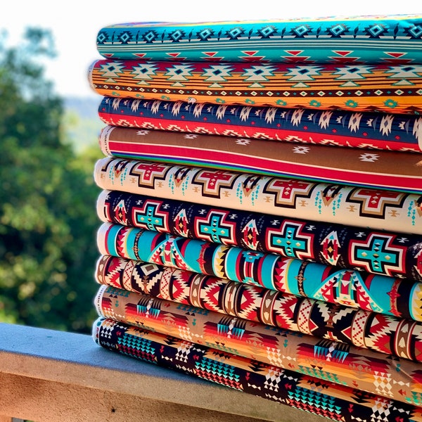 Native inspired Fabric - Native American style Fabric - Tribal style Fabric - Western Fabric - Native style Decor - Southwest Fabric Windham