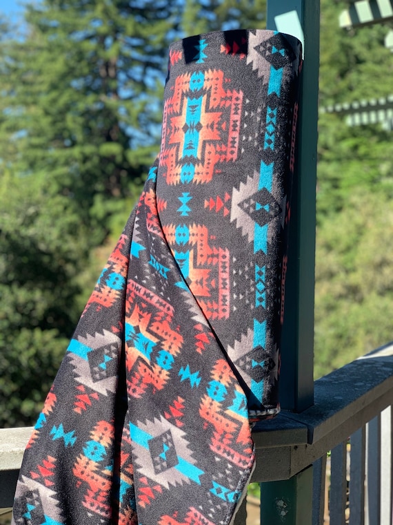 No Sew Blanket Kit - Native American Style - Personalization Available