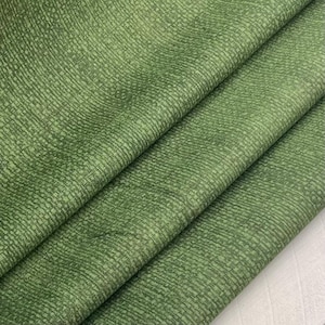 Hunter Green - Basket Weave Fabric  - 100 Quilter Cotton By the Yard, 1/4, 1/2 or Fat Quarter