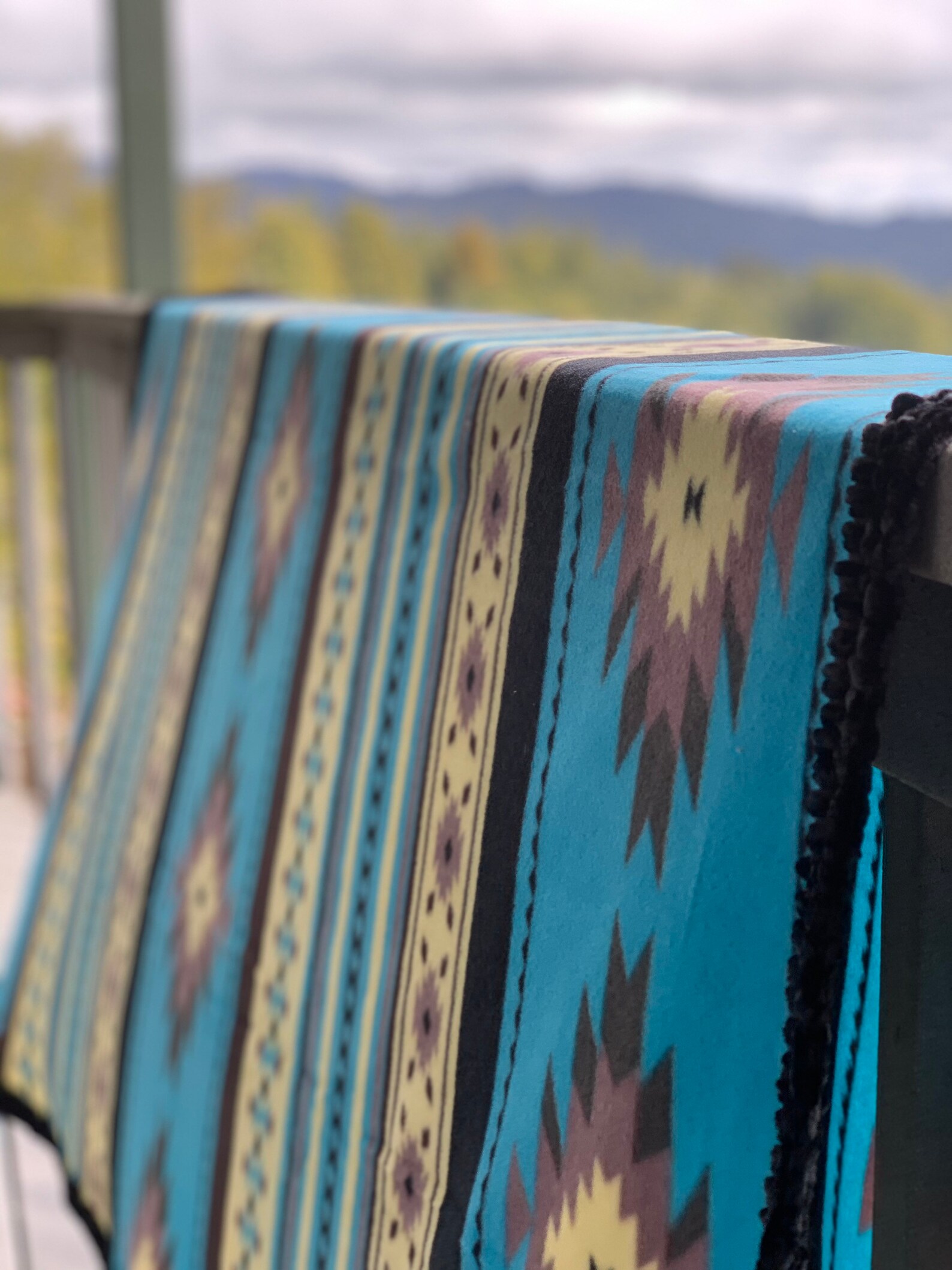 Native American Fleece Blanket Throw Southwest Blanket Etsy