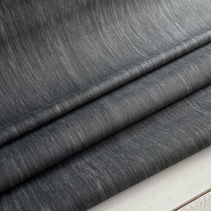 Tessuto venato di legno pregiato - Nero - Tessuto Barn Board - Tessuto da paesaggio - Tessuto per pavimenti - Trapunta in legno - Spessore, 1/4, 1/2, Yd - 100% cotone