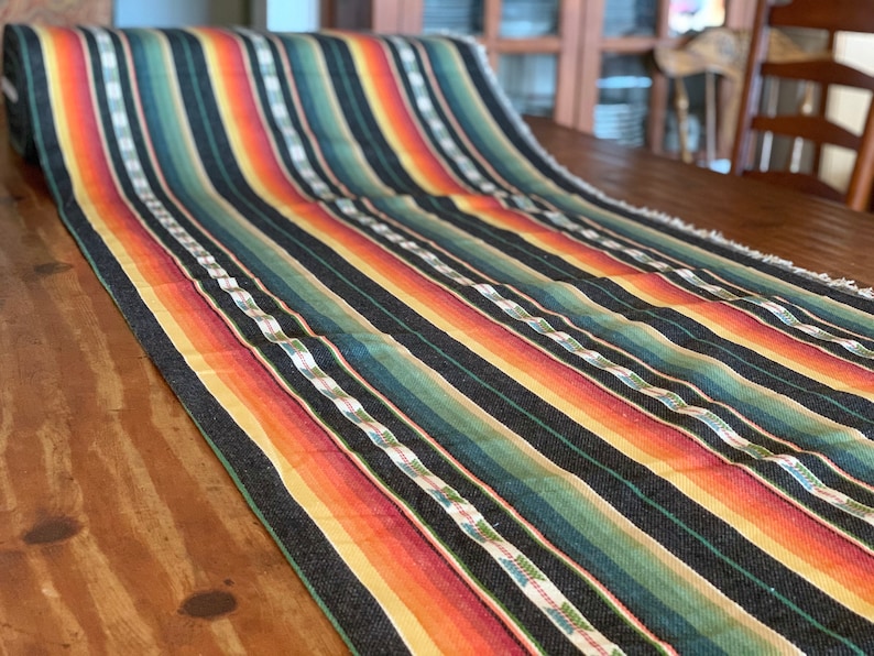 Western Fabric Saddle Blanket BOHO Ranch Fabric Serape Style Southwest