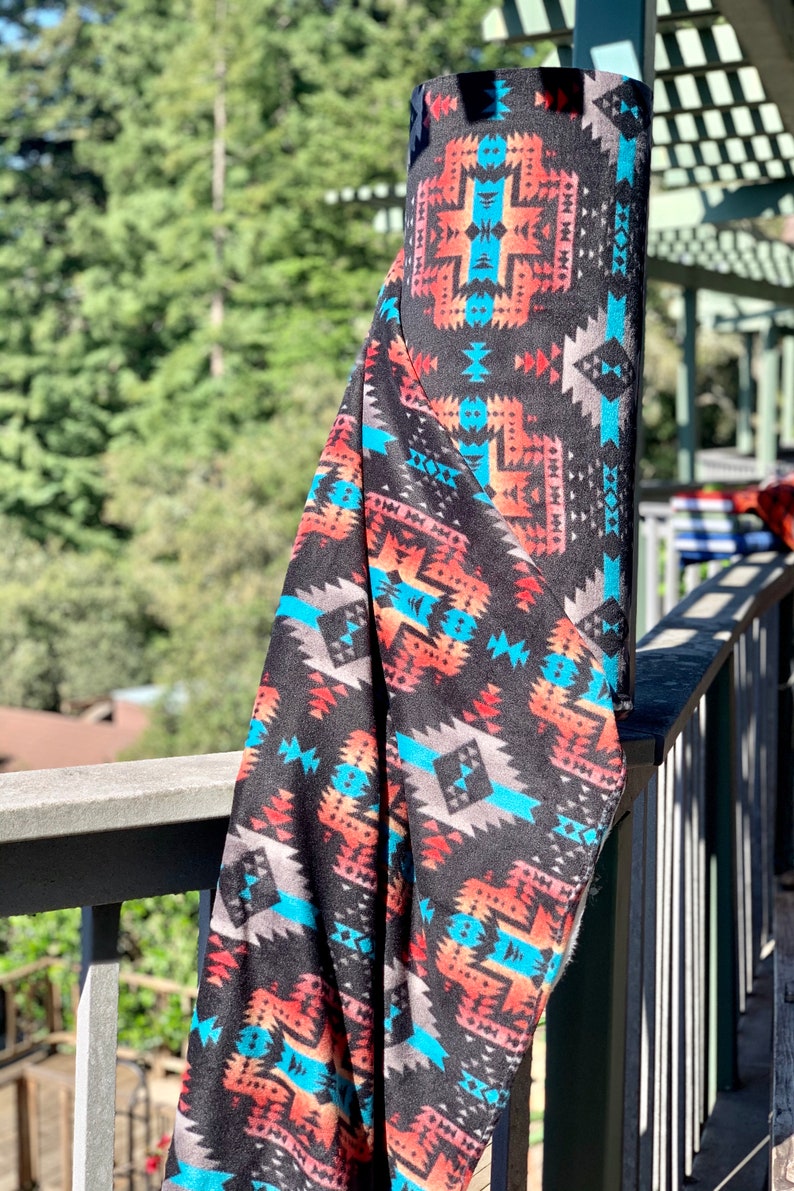 Fleece Fabric by the Yard Navajo Native American Anti  Etsy