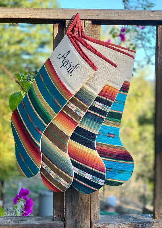 white christmas dresses Wooded River Yellowstone Christmas Stocking main image 1