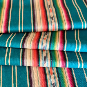 Southwest Upholstery Twill Fabric - Ethnic Stripe - BOHO Ranch Fabric - Western Fabric - Southwest Fabric - Serape Style - Saddle Blanket