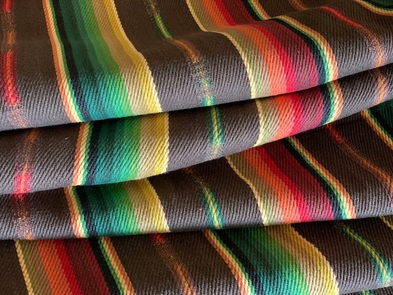 Southwest Upholstery Twill Fabric Ethnic Stripe BOHO Ranch Fabric Western Fabric Southwest Fabric Serape Style Saddle Blanket Etsy Canada