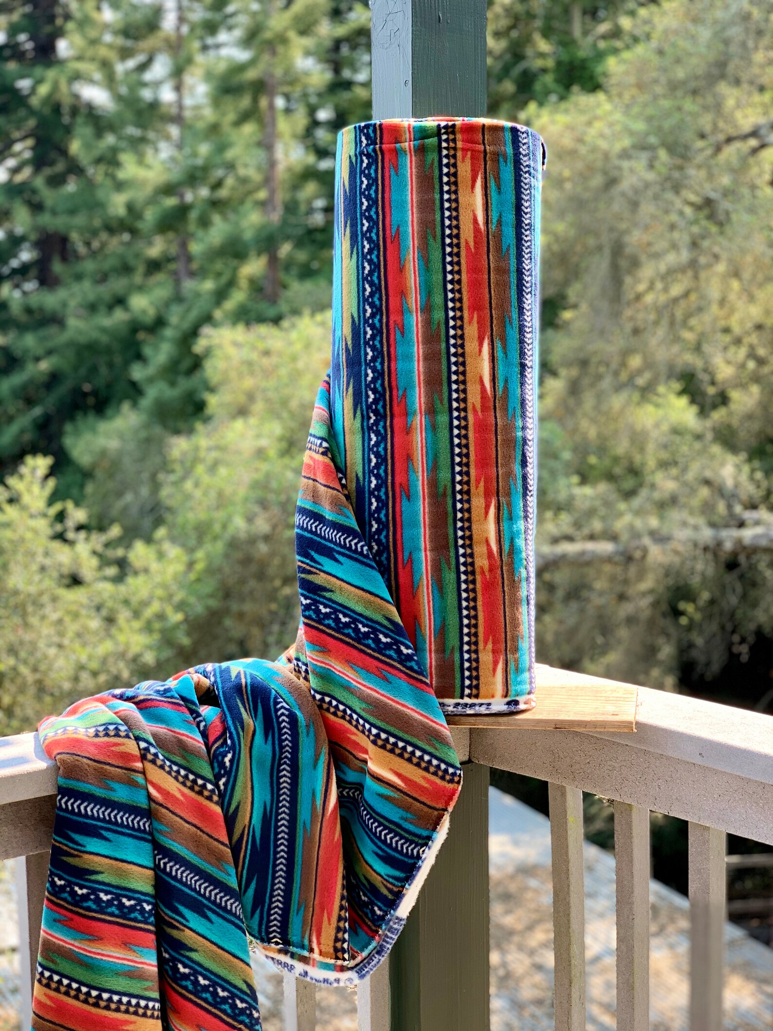 Personalized No Sew Knot Tie Fleece Blanket Throw Kit South Etsy