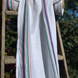 Toweling Fabric by the Yard - Ticking Fabric - French Country - Cottage Farmhouse - Grain Sack - 1 to 15 YD. Cuts- 16” Wide