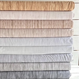 Tessuto con venature del legno pregiato - Neutrals - Tessuto Barn Board - Tessuto da paesaggio - Tessuto per pavimenti - Trapunta in legno - Spesso, 1/4, 1/2, Yd o in fasci