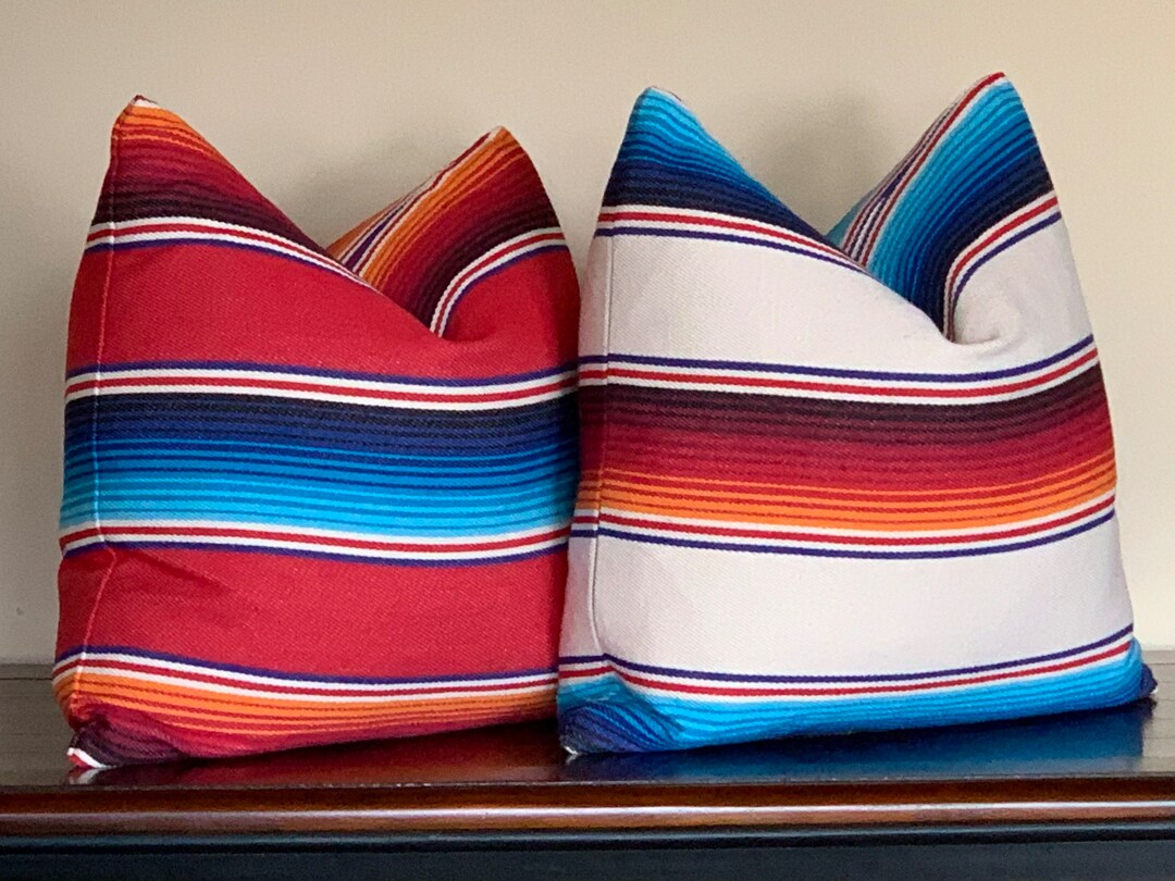 Southwest Pillow Serape Pillow Saddle Blanket Pillow Native American