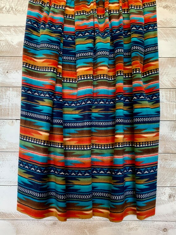 Fleece Fabric by the Yard Native American Inspired Pattern Anti Pill Velour Face Excellent Quality polyester 60 Wide Serape Pattern Etsy Canada