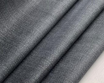 Black - Basket Weave Fabric  - 100 Quilter Cotton By the Yard, 1/4, 1/2 or Fat Quarter