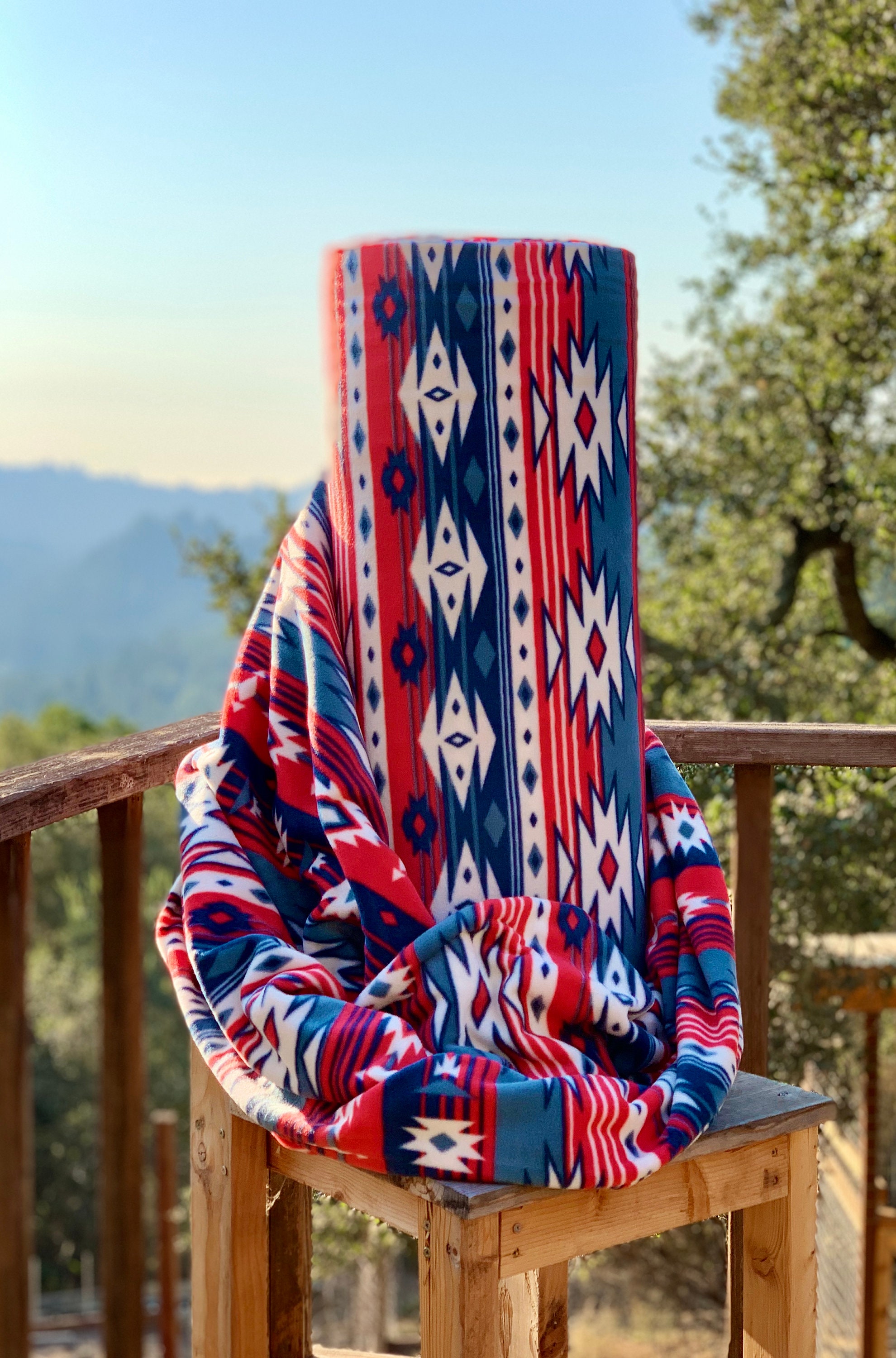 Personalized Fleece Tie Blanket - Repeating Boy Name