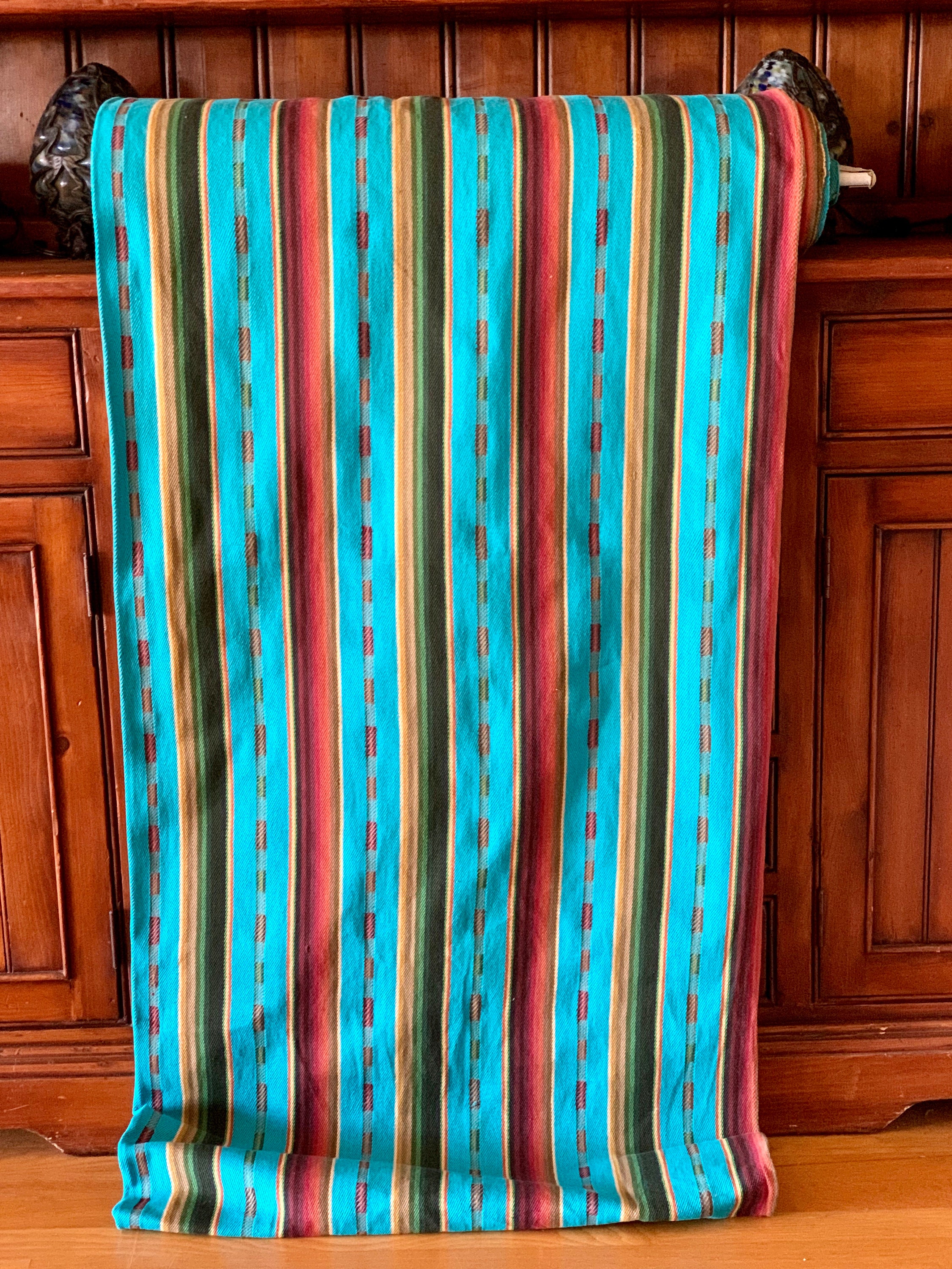 Faux Vintage Saddle Blanket Heavy Weight Twill Fabric Ethnic Etsy