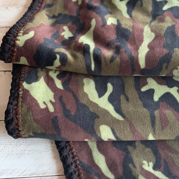 Camo Baby Blanket - Etsy