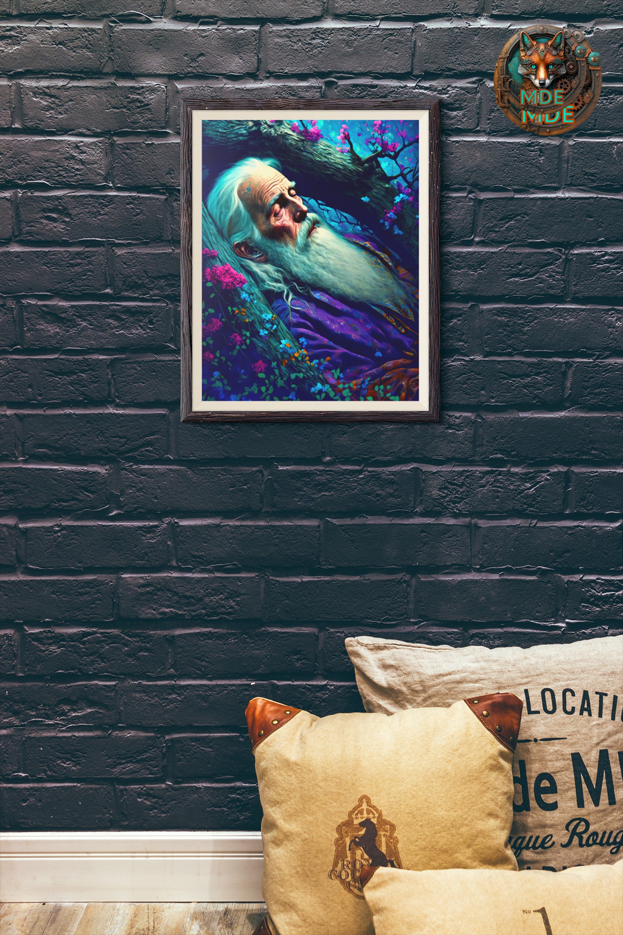 Printable Wall Art, Digital Download, Art Print of Rip Van Winkle ...