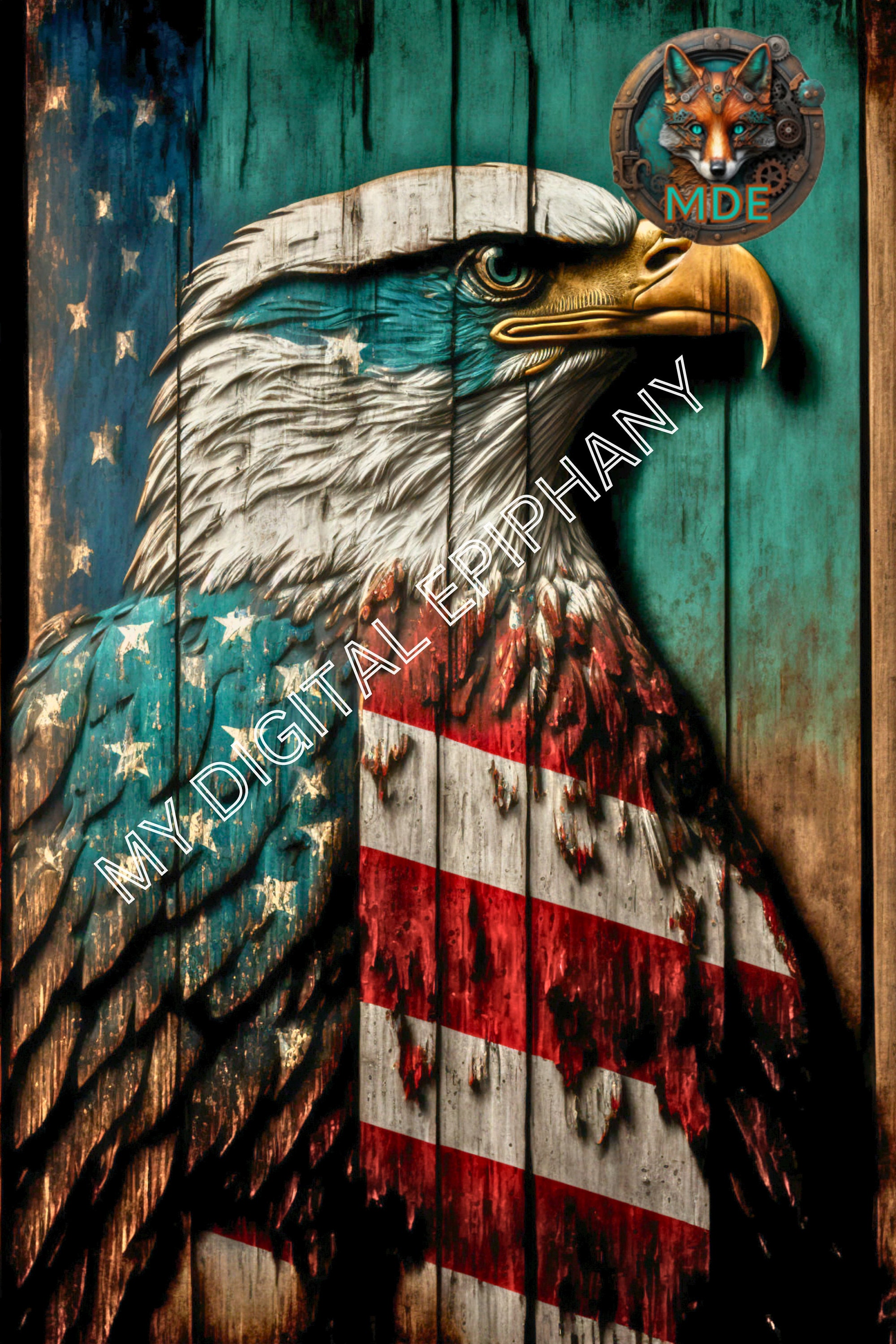 Digital Download, Printable Wall Art, PATRIOTIC BUNDLE. A Collection of ...