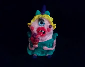 The RuleBreaktures,Rebellina,not made to fit made to flavor,sculpture, art and collectibles,ooak sculpture,home decoration