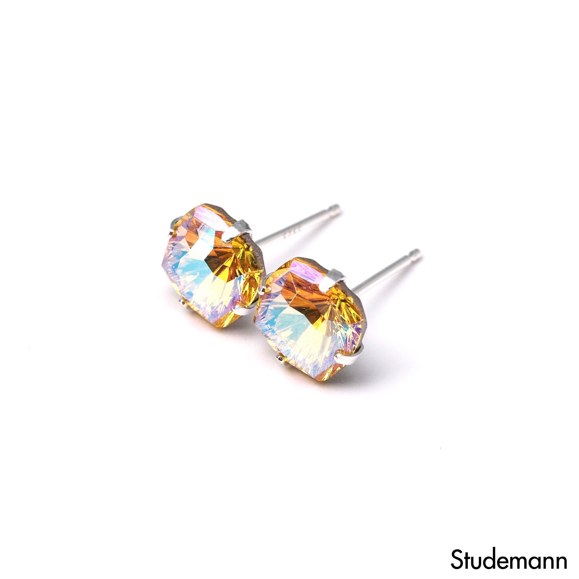 Amber Sky Earrings Etsy
