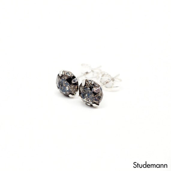 Chanel Metal & Diamantés Earrings Silver/Gold in Silver Metal - US