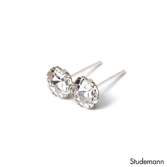 Swarovski Crystal Luxe Gala Stud Earrings – Crystsiva Charms