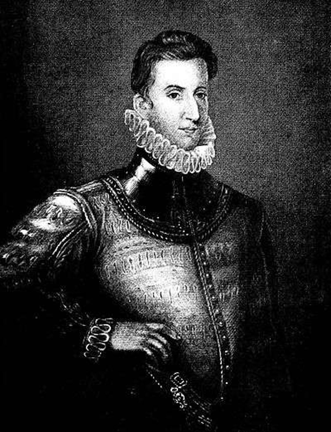 Men's Elizabethan Collar With Lacewhite Renaissance Etsy UK