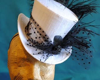 Domatore Di Leoni Da Circo, Mini Cappello A Cilindro, Capo Del Ring, Maestro Del Ring, Burlesque Showgirl - Italia - Foto 3