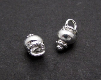 2 Pcs,  Sterling Silver Charms