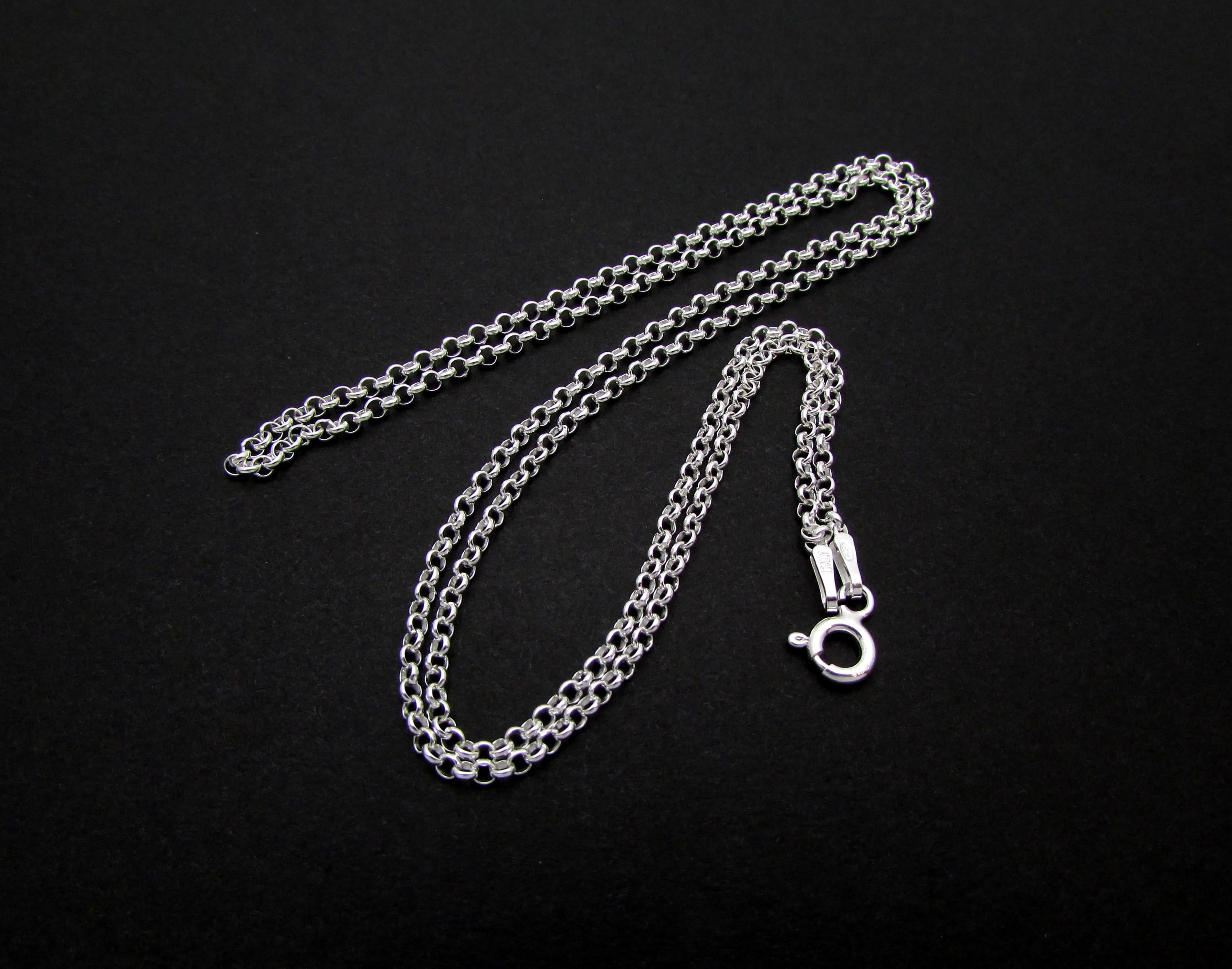 Silver Rollo Chain - Etsy