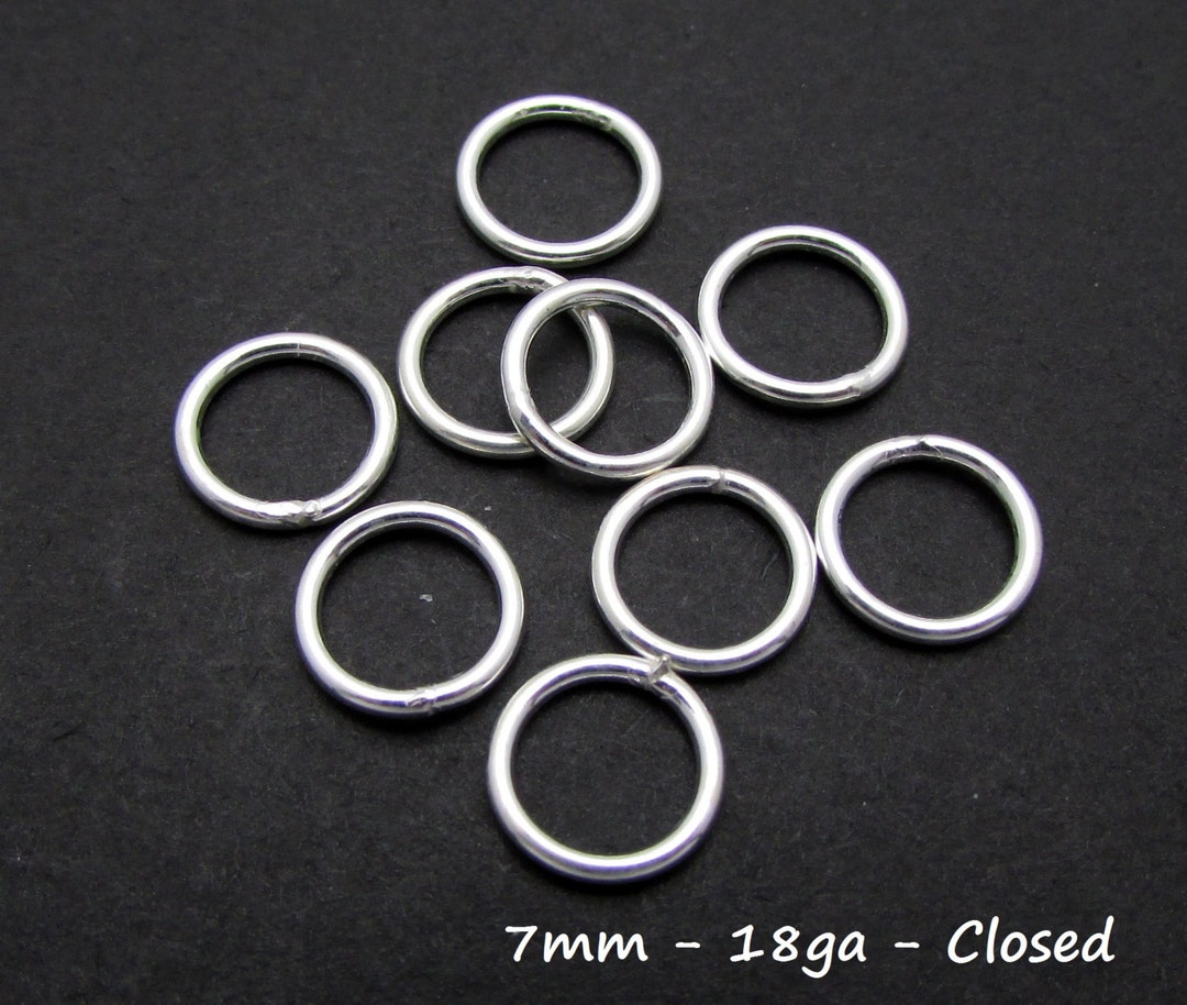 CLOSED Sterling Silver Jump Rings – Mayas Gems