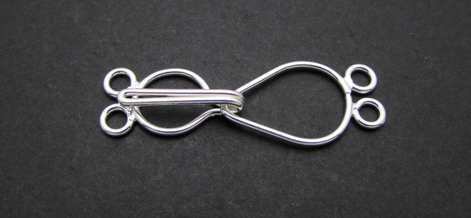 1 Pc, Sterling Silver Clasp 