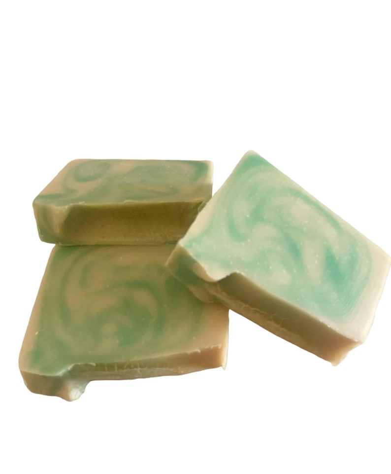 Cucumber Melon Vegan Soap Bar image 2