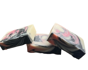 Raspberry Vanilla Soap | Raspberry Soap Bar | Vegan Soap | Handmade Soap | Artisan Soap | Natural Soap | Cold Process Soap