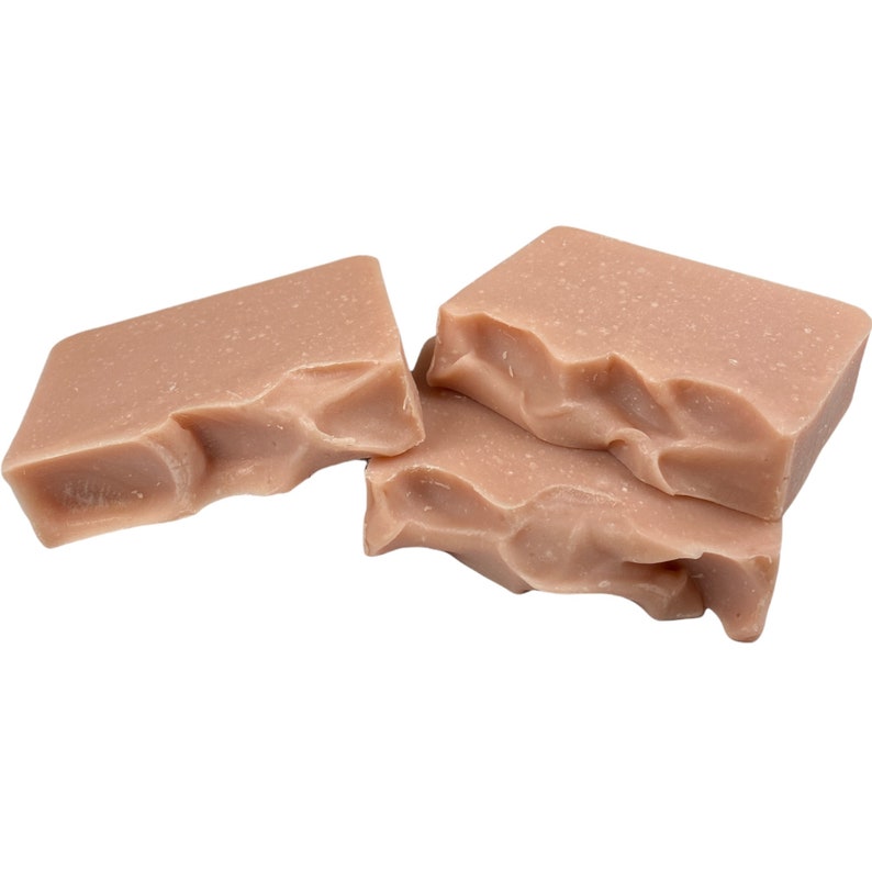 Peppermint & Grapefruit Soap Natural Soap Organic Soap Grapefruit Soap Handmade Soap Cold Process Soap Vegan Soap Soap Bar image 4