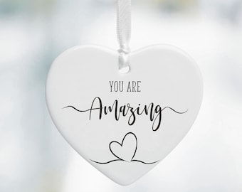 Friend Gift, You are Amazing Keepsake Heart, Boyfriend Gift, Girlfriend Gift, Colleague Gift, Thank You Gift, Just Because Gift