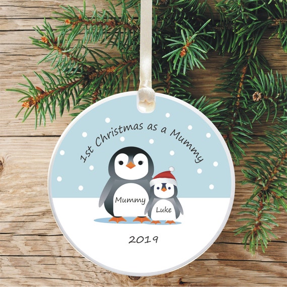 Mum to be christmas bauble 2025