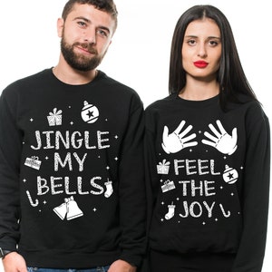 Felpe di coppia abbinate brutti maglioni natalizi divertenti | Etsy Italia