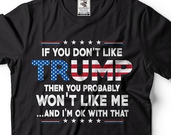 Donald Trump President T-shirt Political USA Republican Trump Supporter T-shirts MAGA T-Shirt