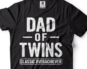 Camiseta "Papá de gemelos", regalo divertido para el Día del Padre